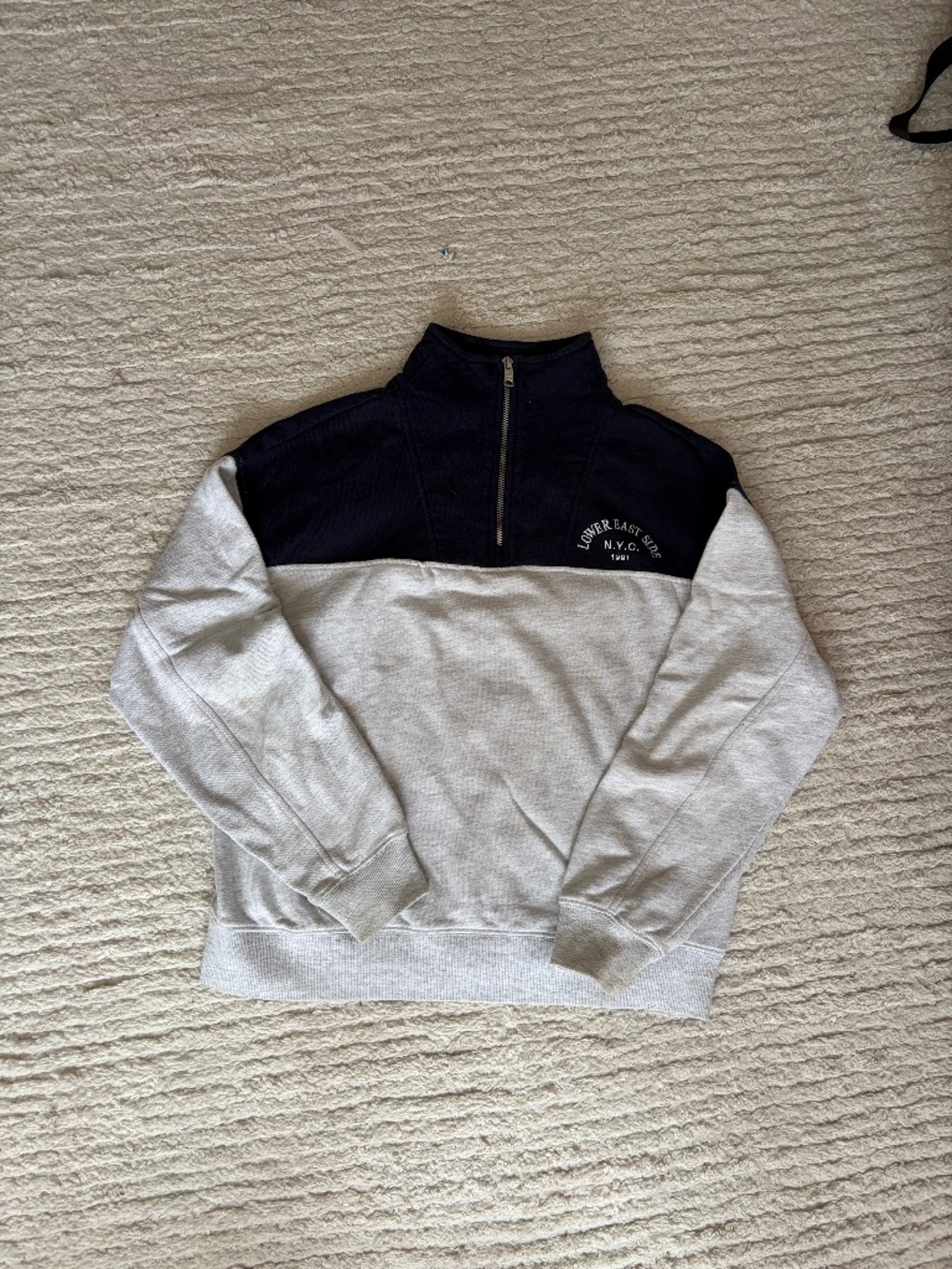 Garage quarter-zip